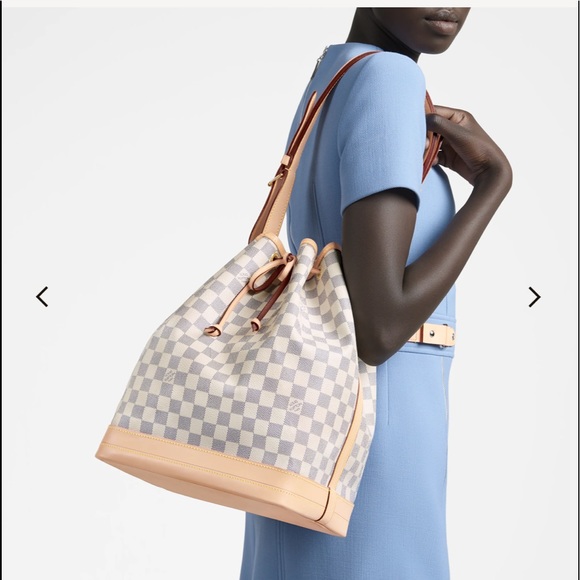 💙🤍AUTH. LOUIS VUITTON NOE GM IN DAMIER AZUR🤍💙 - Picture 2 of 9